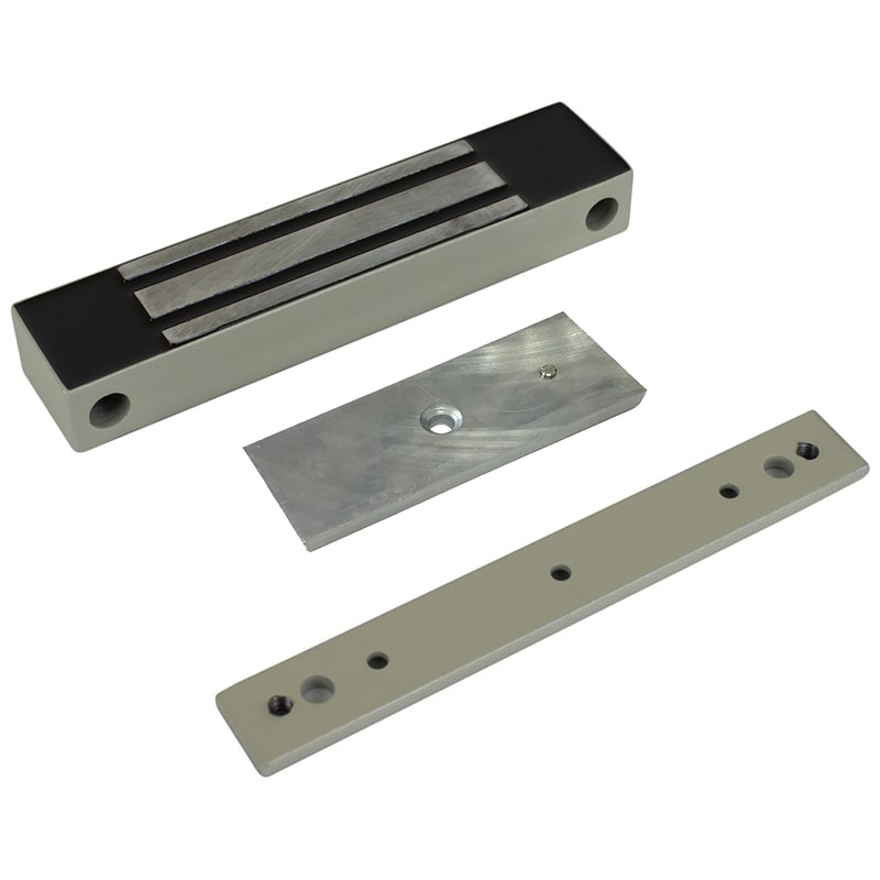 ML-180K с планкой (серый) замок электромагнитный AccordTec