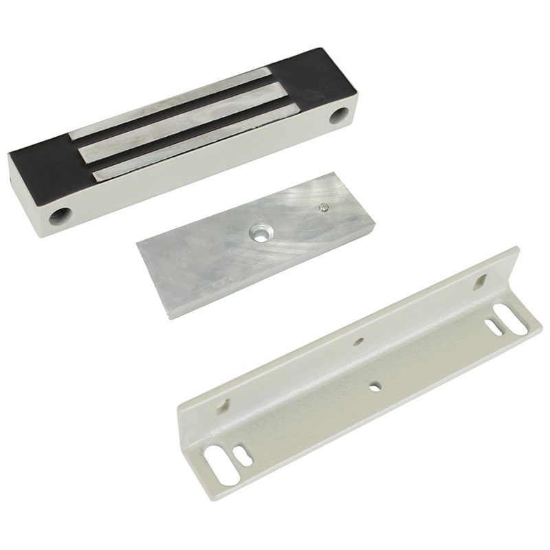 ML-180K с уголком (белый) замок электромагнитный AccordTec