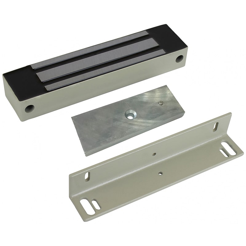 ML-295K с уголком (серый) замок электромагнитный AccordTec