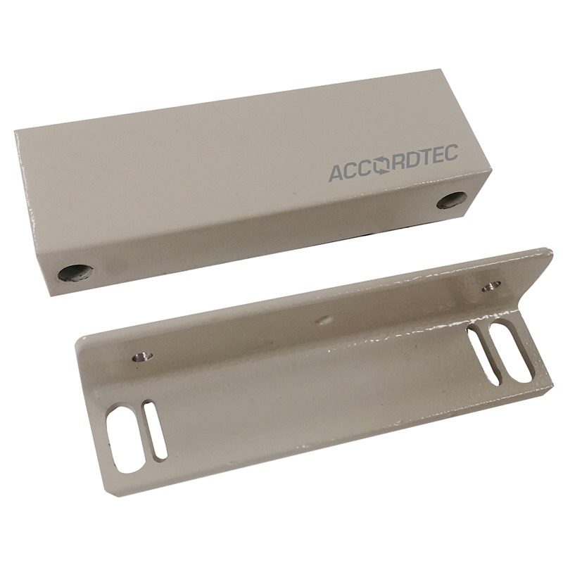 ML-300K (серый) с уголком замок электромагнитный AccordTec