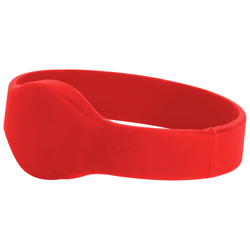 Mifare 1K браслет силиконовый (красный) Hunter