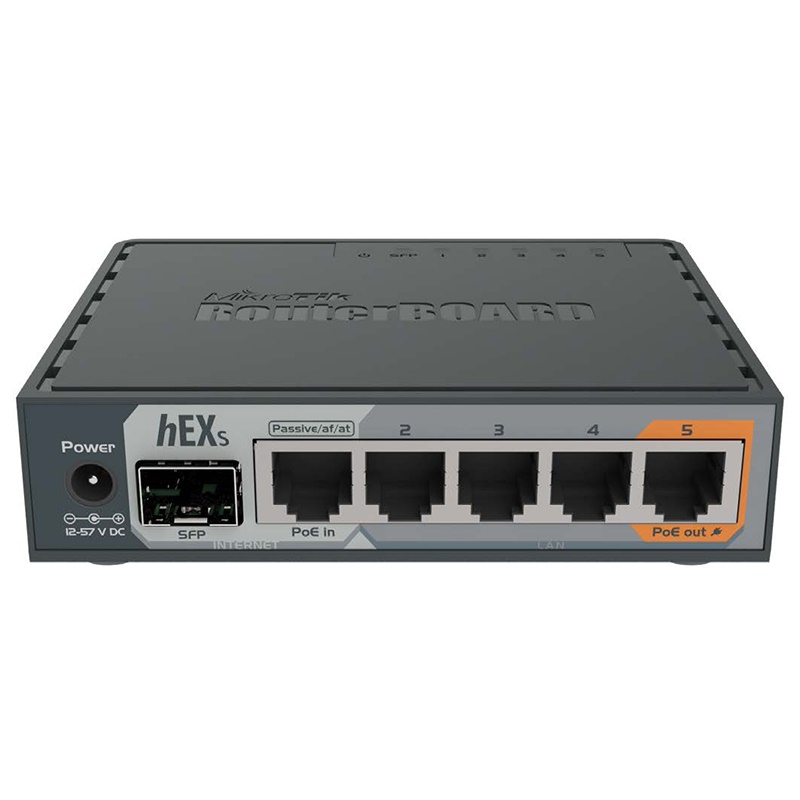 Mikrotik hEX S (RB760iGS) маршрутизатор