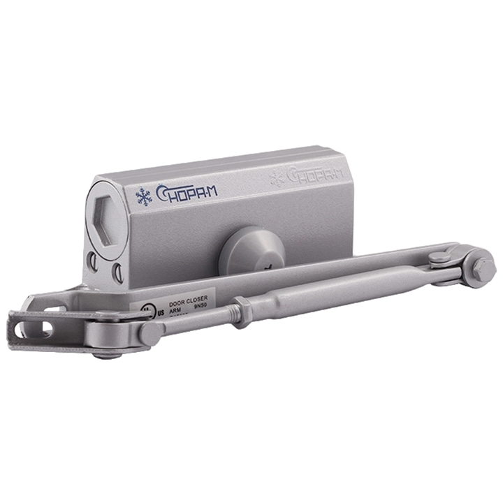 Нора-М 2S (серый) дверной доводчик