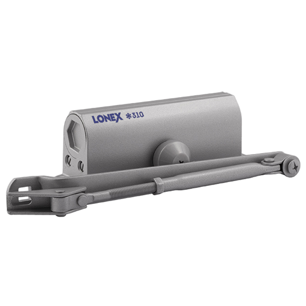 Нора-М 310 LONEX (серый) дверной доводчик