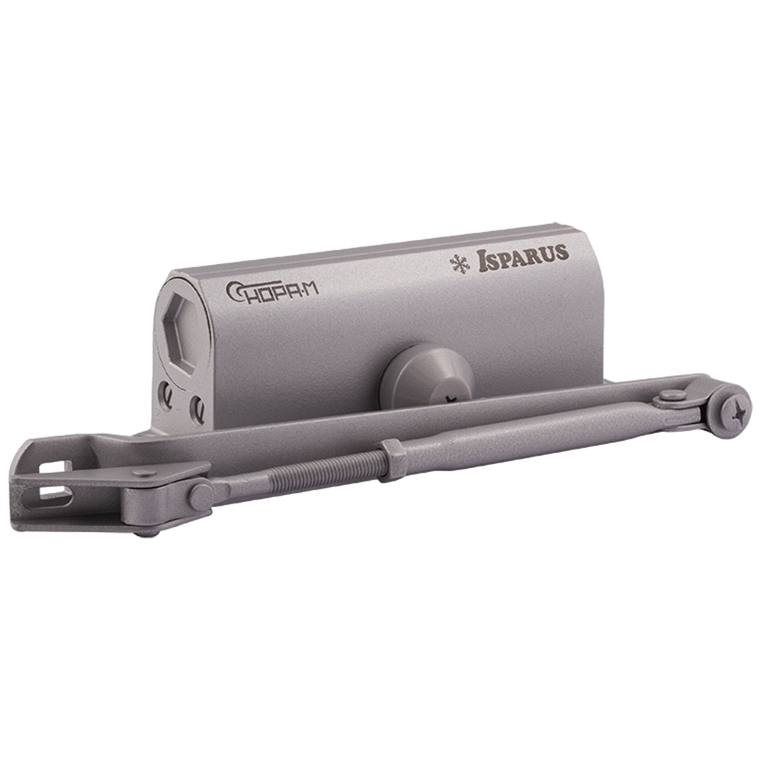 Нора-М 430 ISPARUS (серый) дверной доводчик