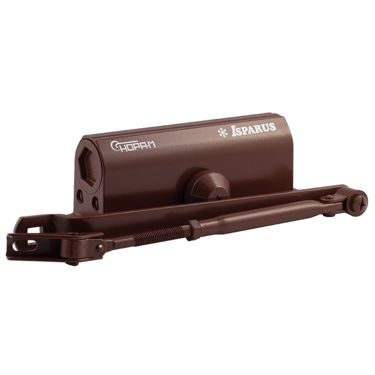 Нора-М 430F ISPARUS (коричневый) дверной доводчик