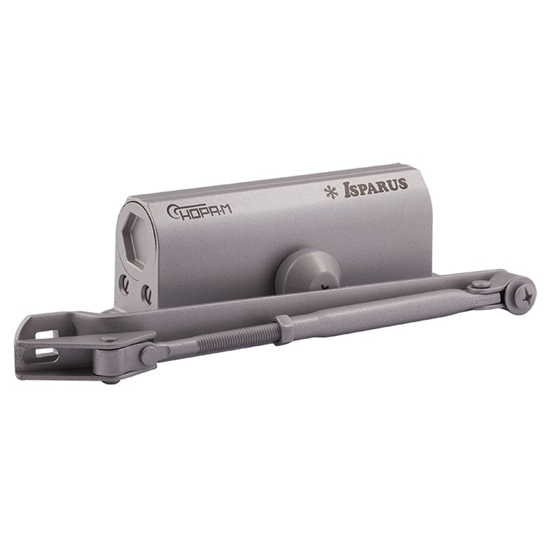 Нора-М 430F ISPARUS (серый) дверной доводчик