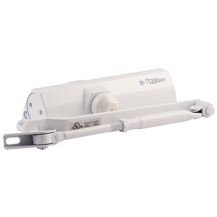 Нора-М 4ST (белый) дверной доводчик