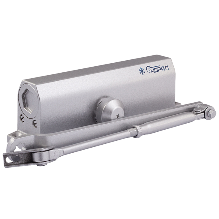 Нора-М 740DA (серебро) дверной доводчик