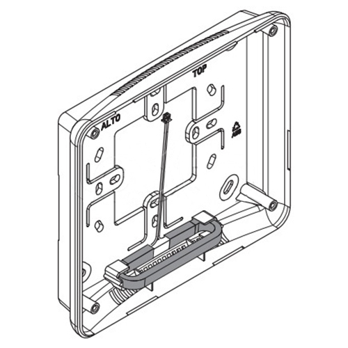 OPALEKP BLACK монтажная коробка BPT