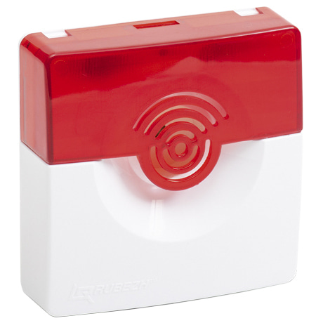 ОПОП 2-35 12В (красно-белый) звуковой оповещатель Рубеж