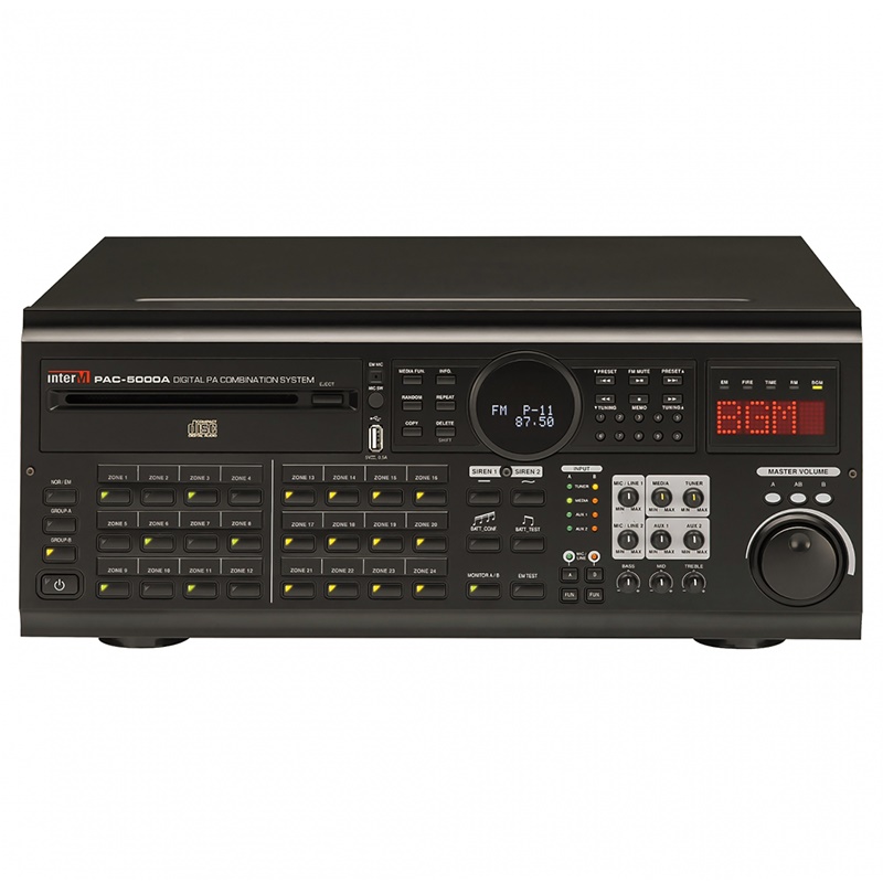 PAC-5000A микшер-усилитель Inter-M