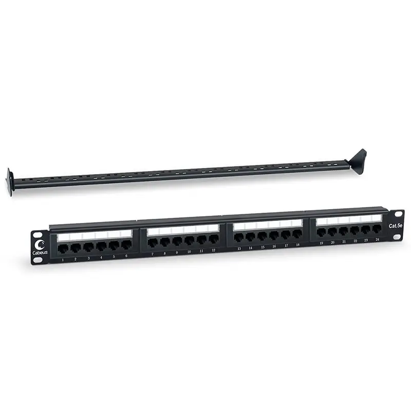 PL-24-Cat.5e-Dual IDC коммутационная панель Cabeus