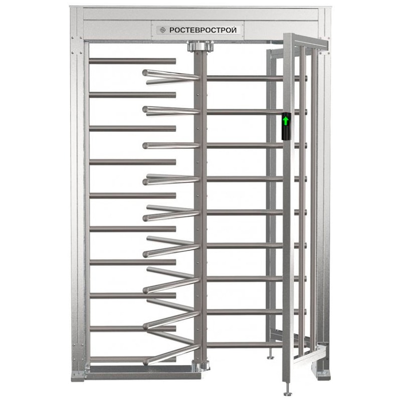 ПР1Л/3М2 НЕРЖ (0872) полноростовой турникет РостЕвроСтрой