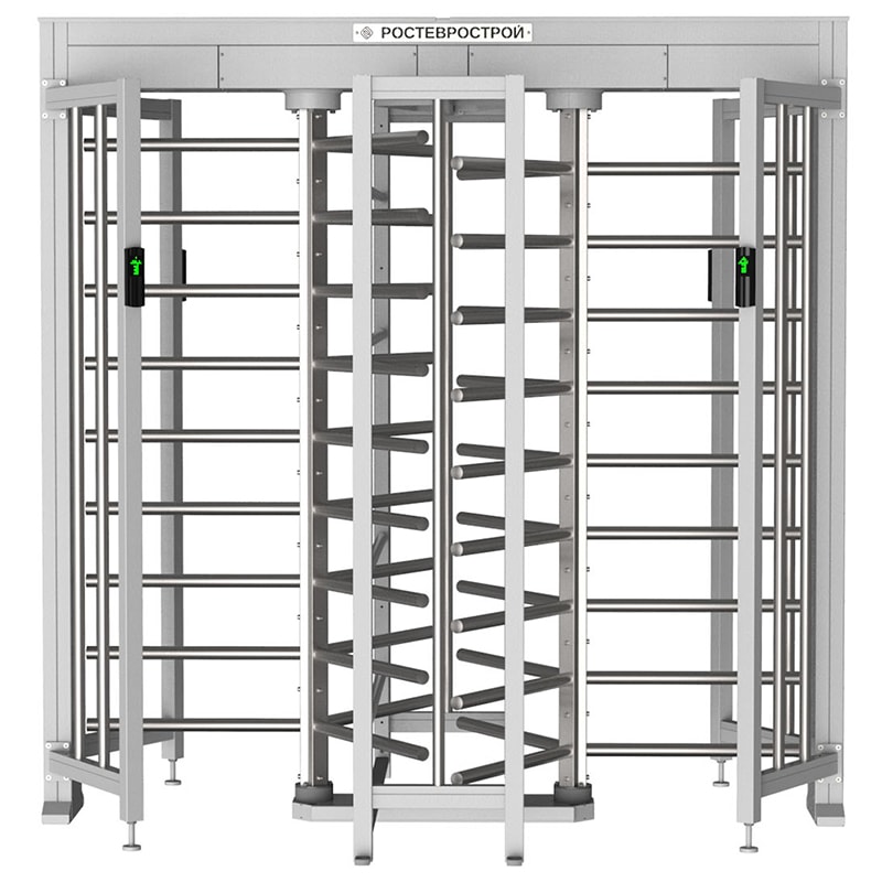 ПР2/3М2 НЕРЖ (0892) полноростовой турникет РостЕвроСтрой