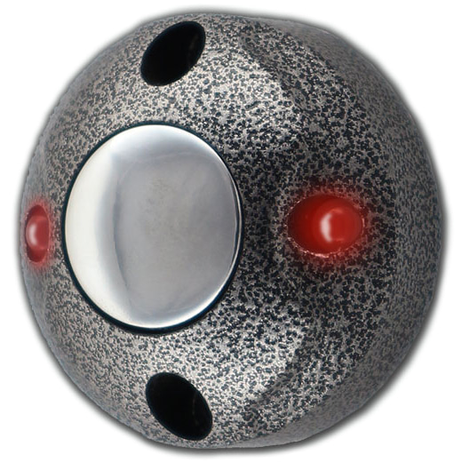 PUSHka (серебряный антик) кнопка выхода Олевс