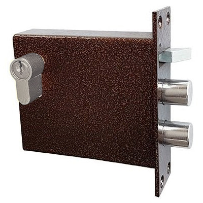 Полис-13 (медный антик) электромеханический замок Витек