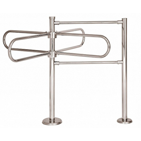 Р31Мпр ХРОМ (0405) роторный турникет РостЕвроСтрой