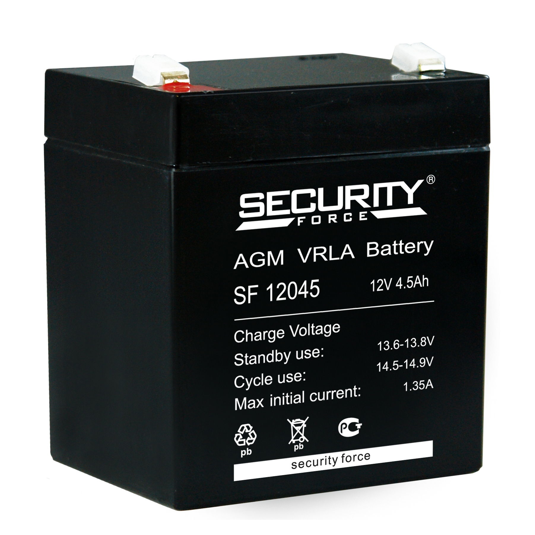 SF 12045 аккумулятор 4.5Ач 12В