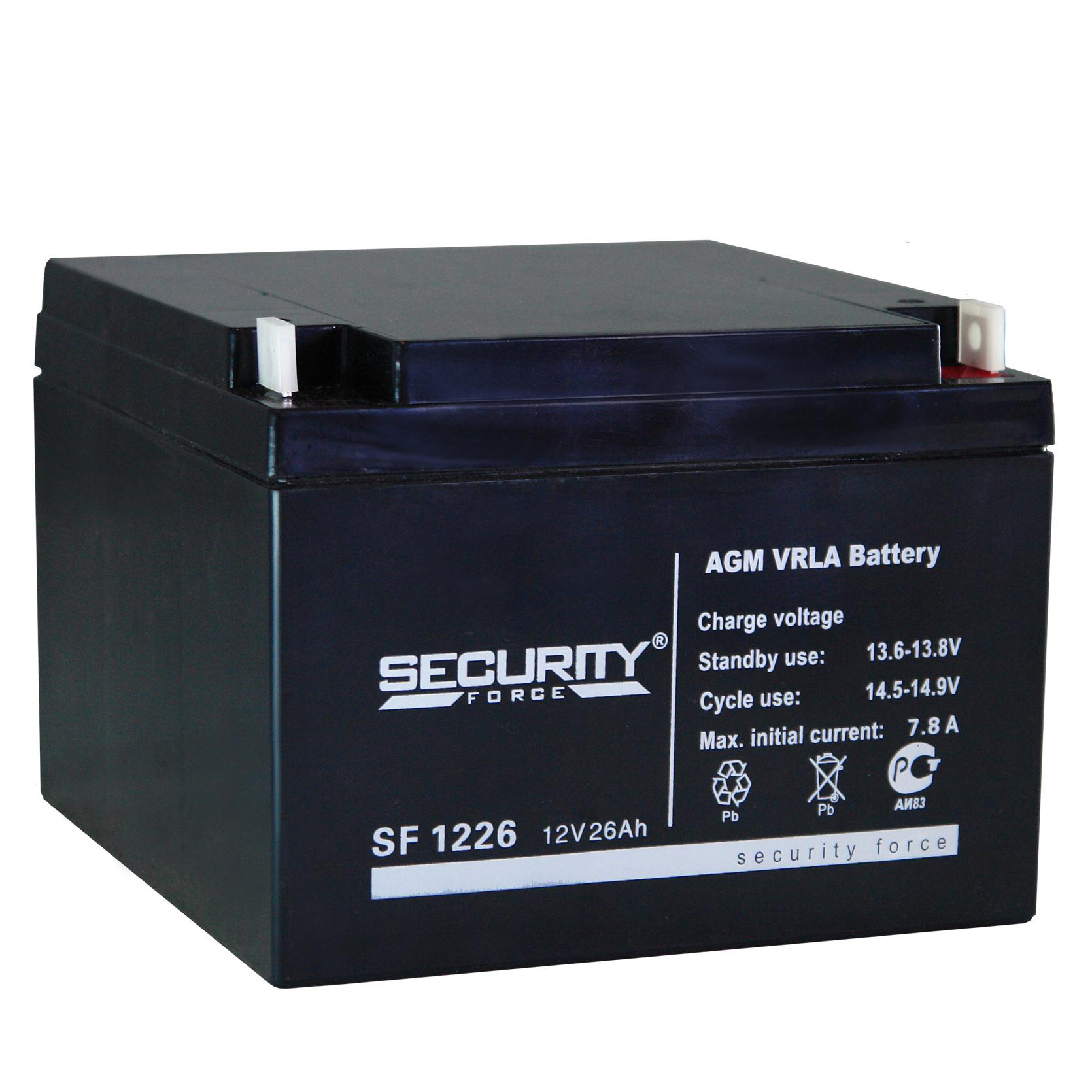 SF 1226 аккумулятор 26Ач 12В