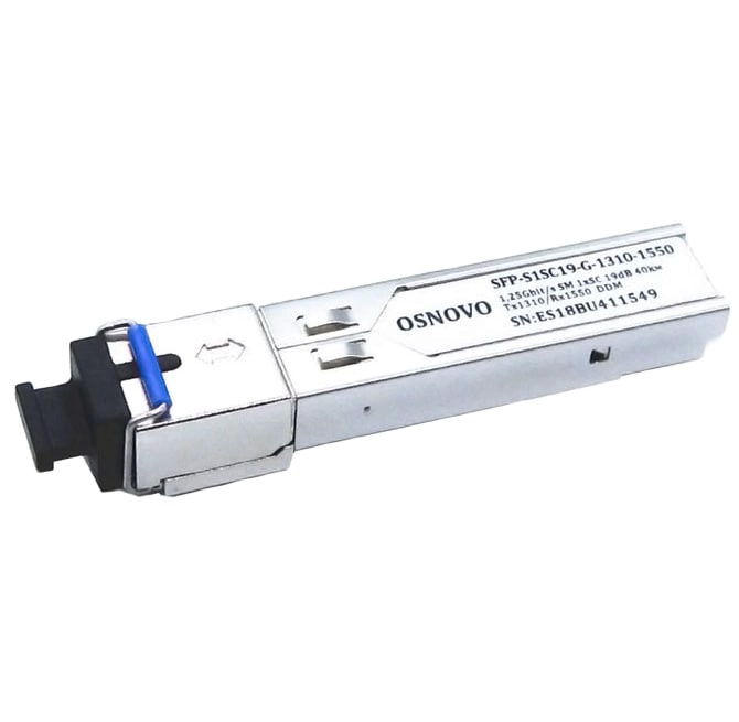 SFP-S1SC19-G-1310-1550 трансивер Osnovo