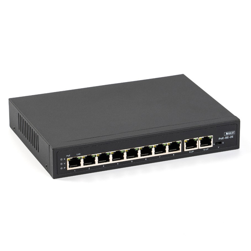 SKAT PoE-8E-2E PoE коммутатор Бастион