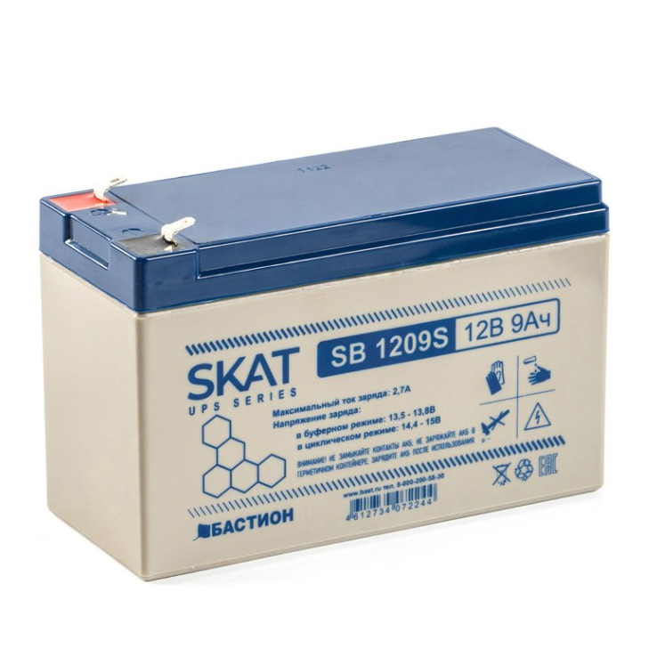 SKAT SB 1209S аккумулятор 9Ач 12В Бастион