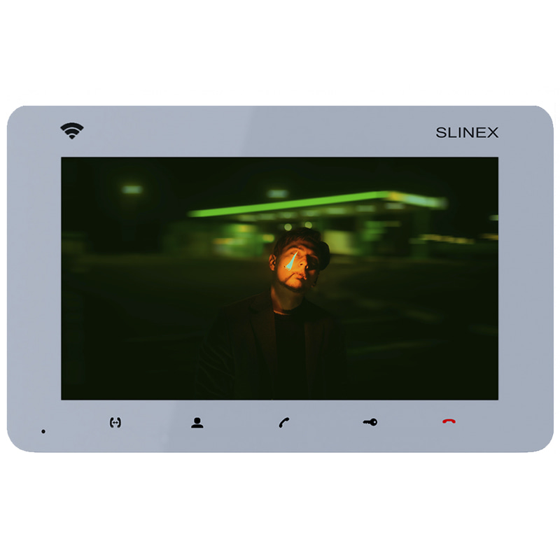 SM-07N Cloud (серебро) видеодомофон Slinex