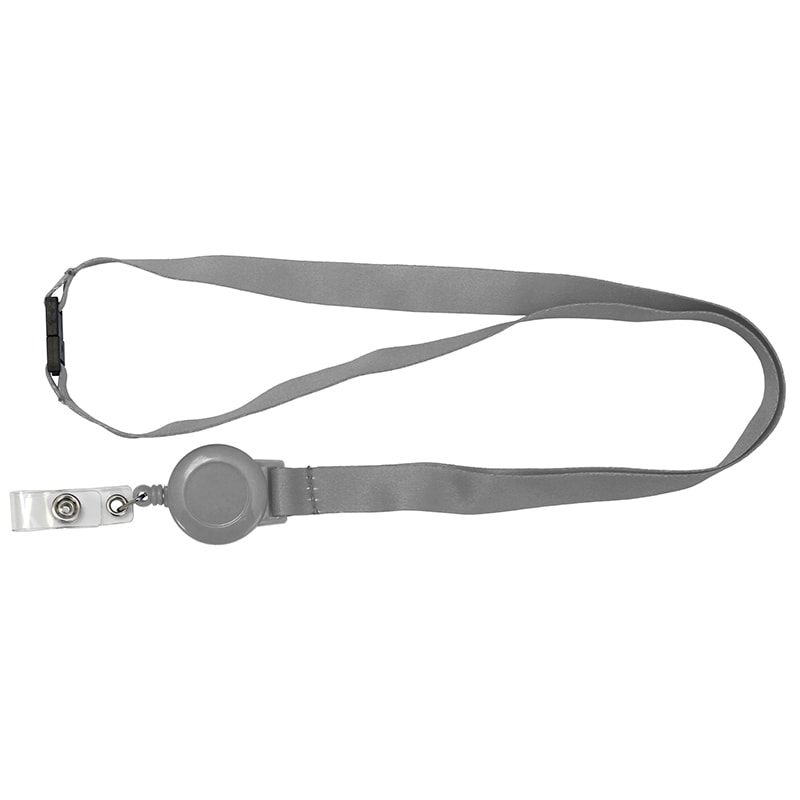 ST-AC203LR-GR ремешок с ретрактором Smartec