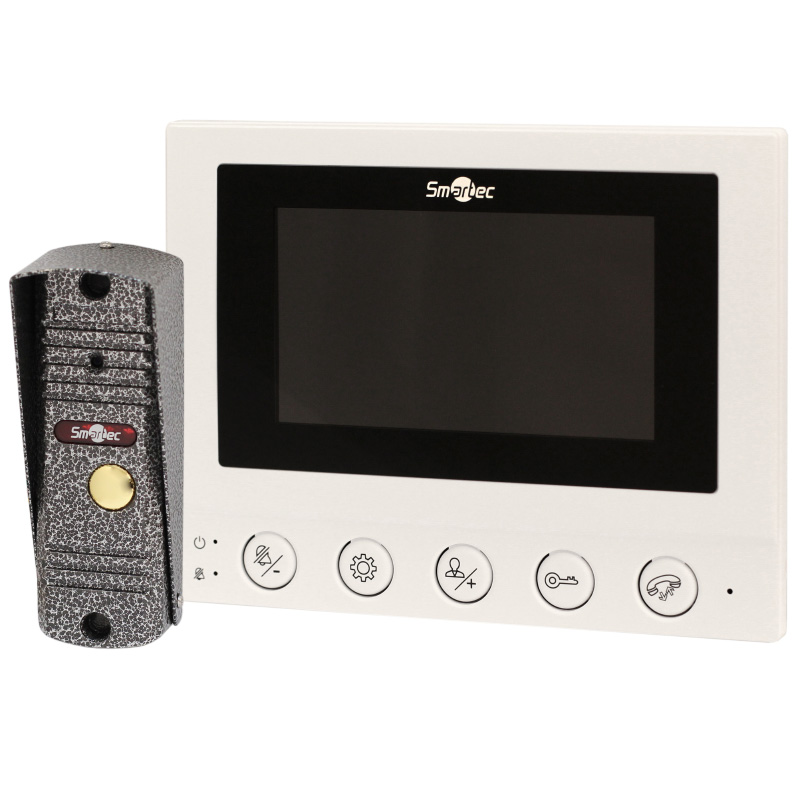 ST-MS604S-WT комплект видеодомофона Smartec