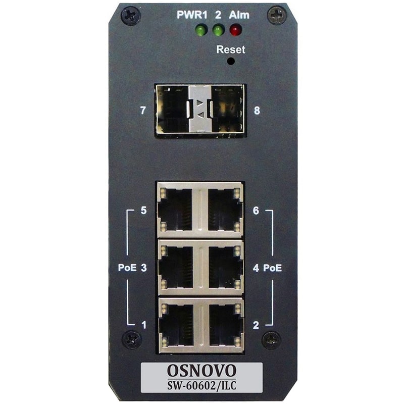 SW-60602/ILC PoE коммутатор Osnovo