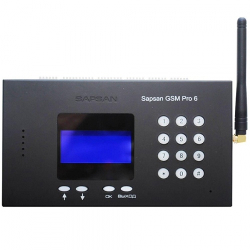 Sapsan GSM Pro 6 контрольная панель