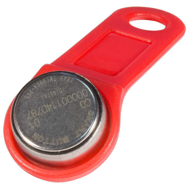 TM1990A iButton TS (красный) ключ контактный Tantos