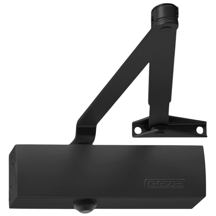 TS 1500 (черный) дверной доводчик Geze