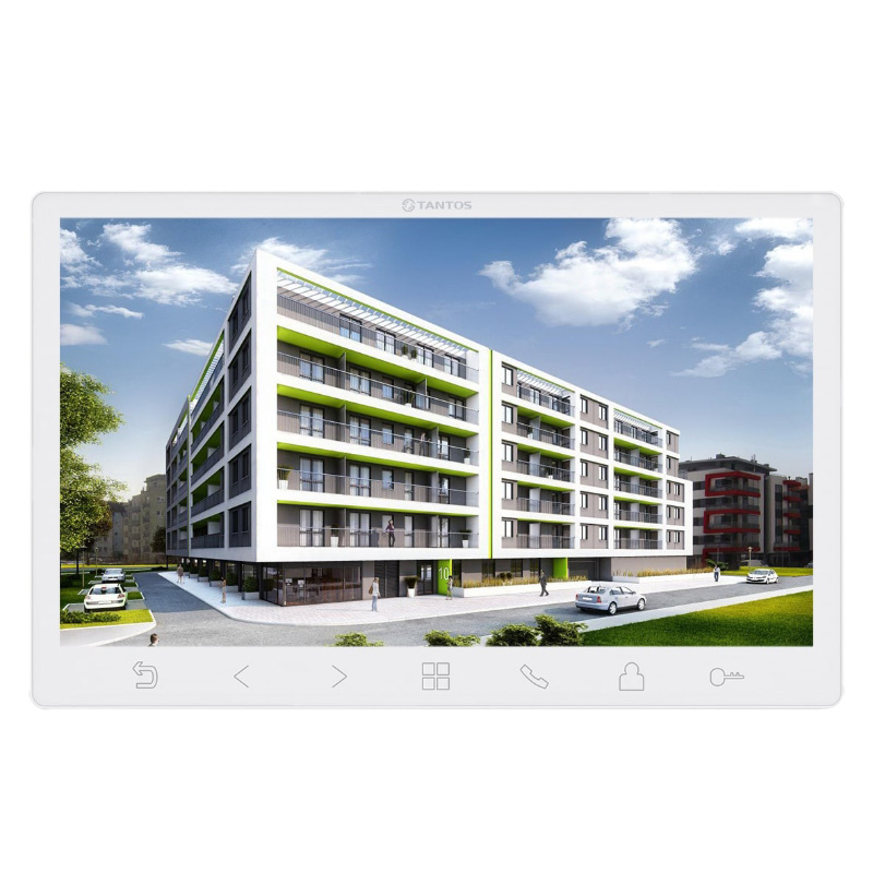 Tantos Sherlock HD SE-4 (white) видеодомофон