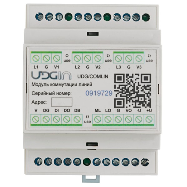 UDG/COMLIN-3 модуль коммутации UDGin