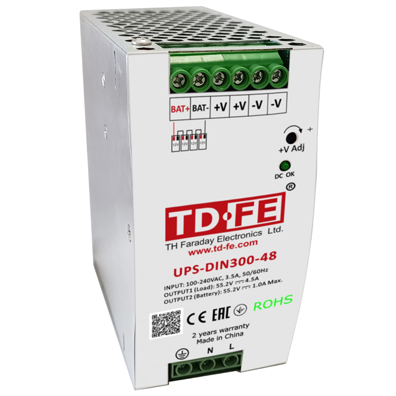 UPS-DIN300-48 блок бесперебойного питания Faraday
