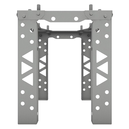 Усиленное монтажное основание для откатных шлагбаумов серии «VBR» Carddex