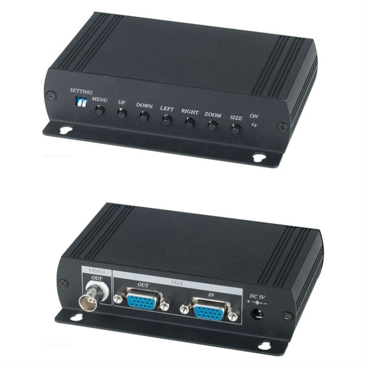 VC01 конвертер VGA в CVBS SC&T