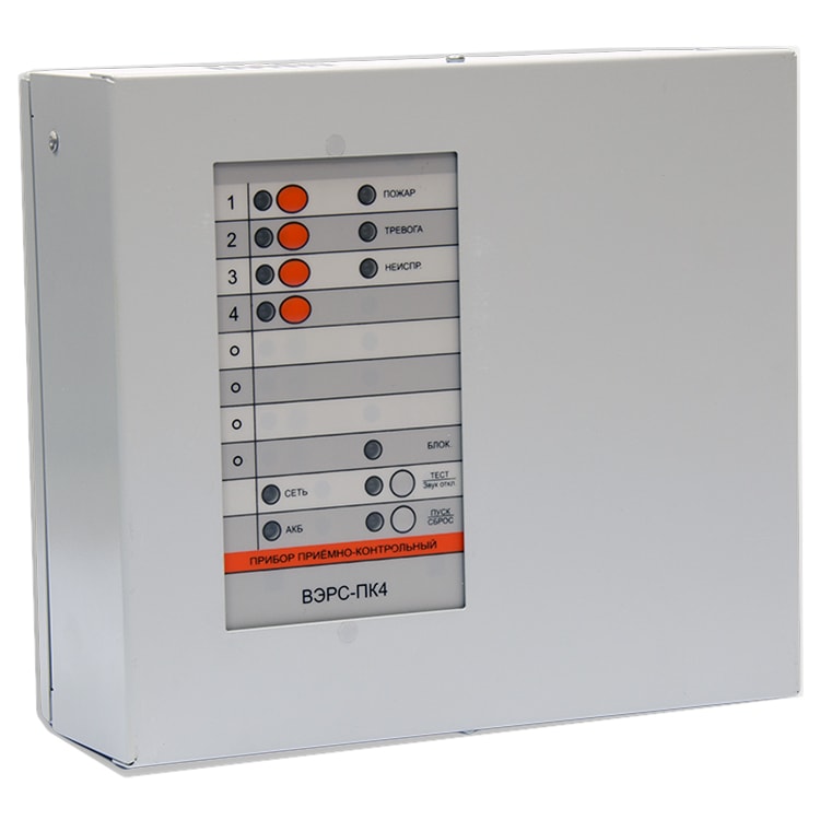 ВЭРС-ПК 4МТ версия 3.2 приемно-контрольный прибор