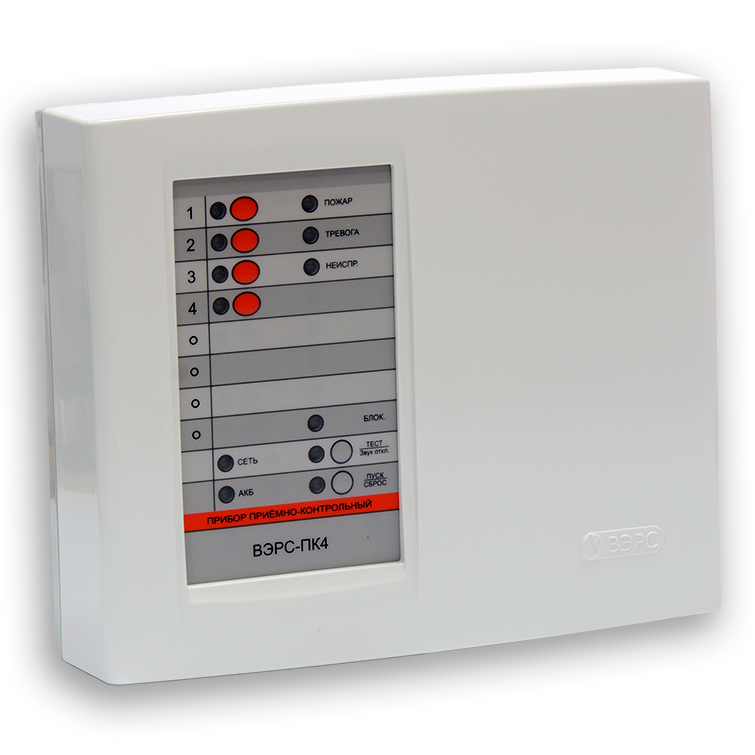ВЭРС-ПК 4П версия 3.2 приемно-контрольный прибор