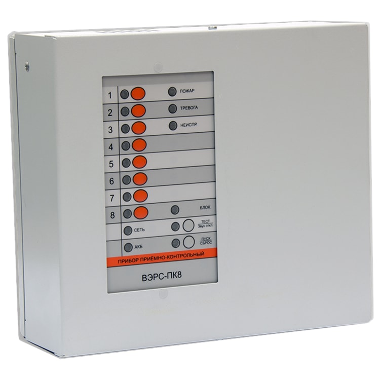 ВЭРС-ПК 8МТ версия 3.2 приемно-контрольный прибор