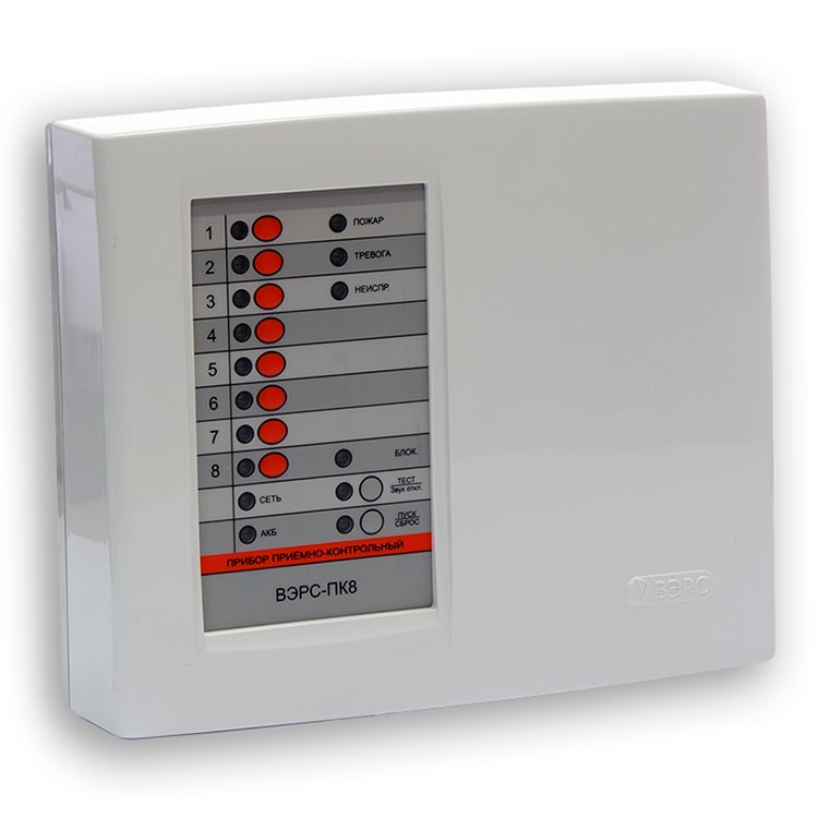 ВЭРС-ПК 8П-РС версия 3.2 приемно-контрольный прибор