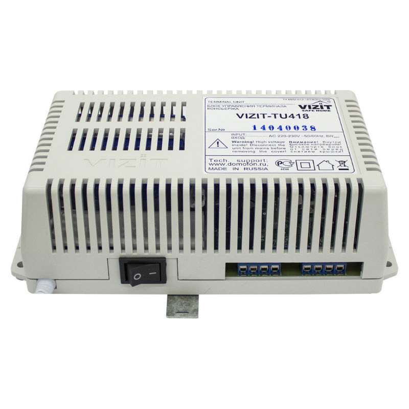 VIZIT-TU418 блок управления пульта консьержа