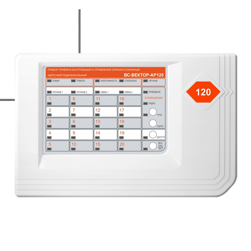ВС-ВЕКТОР-АР120 КП прибор приемно-контрольный Сибирский Арсенал