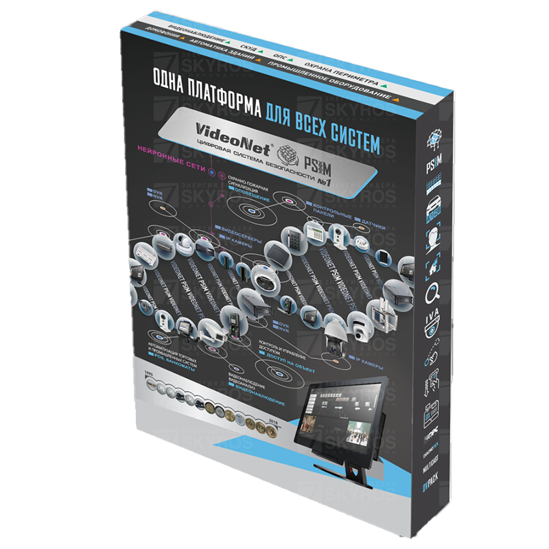 VideoNet-Auto-RU-01 комплект системы распознавания автомобильных номеров VideoNet