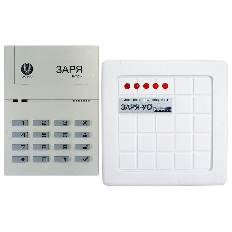Заря-УО с ВУПС-К прибор приемно-контрольный охранный Риэлта