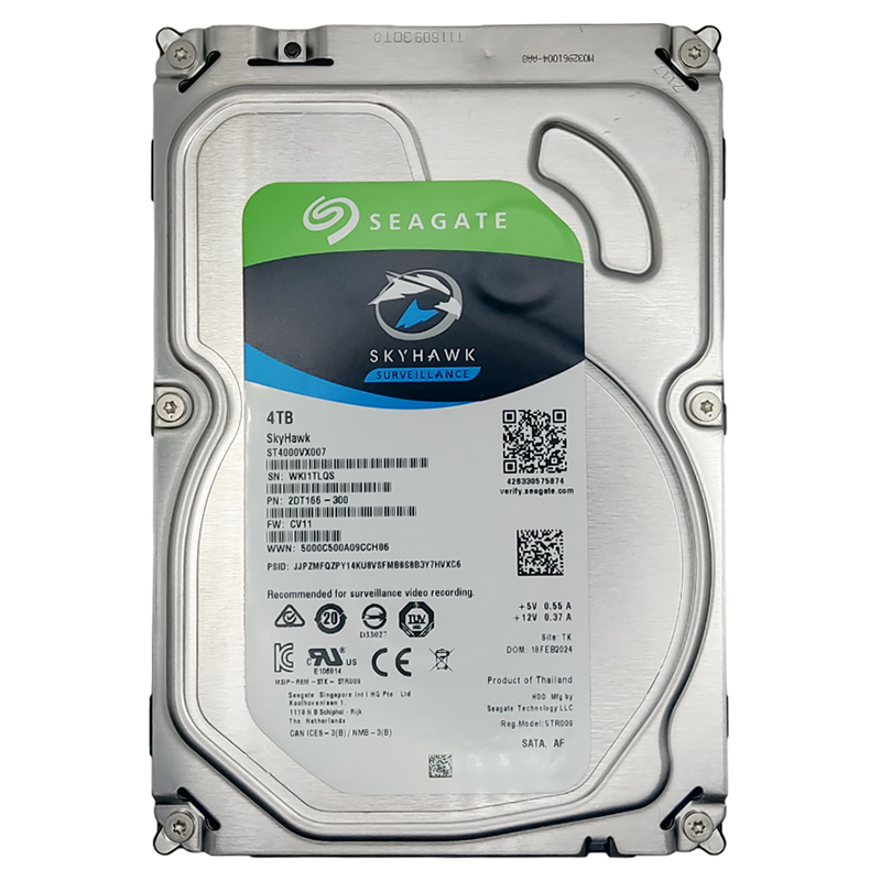 Жесткий диск 4Тб Seagate серия SkyHawk (ST4000VX007) (CN)